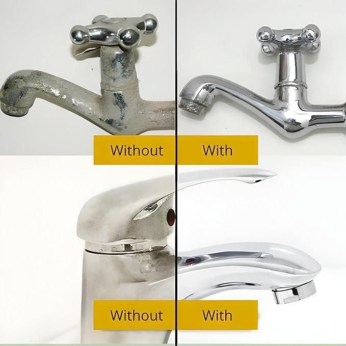 Foaming Stain Remover Spray for Bathroom Taps, Basins, Showers & Floor Tiles – 200ml (Pack of 2)